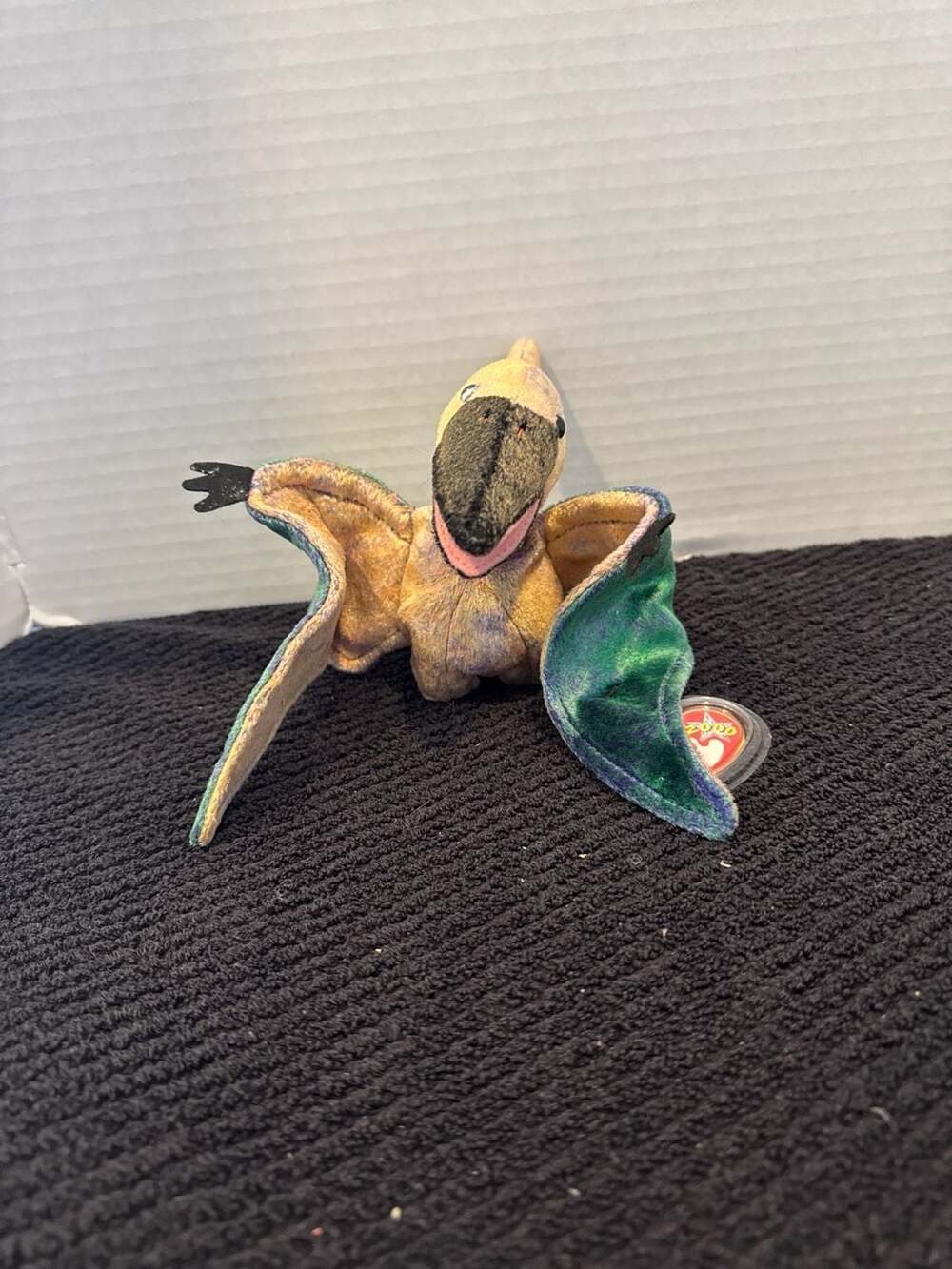 Ty Beanie Baby Swoop the Pterodactyl 2000 Rare Dinosaur Plush